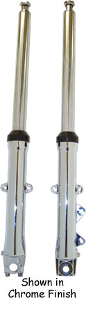 Front Fork Assembly Flst 86 / 99 Chrome Replaces HD 45915-86 45310-98