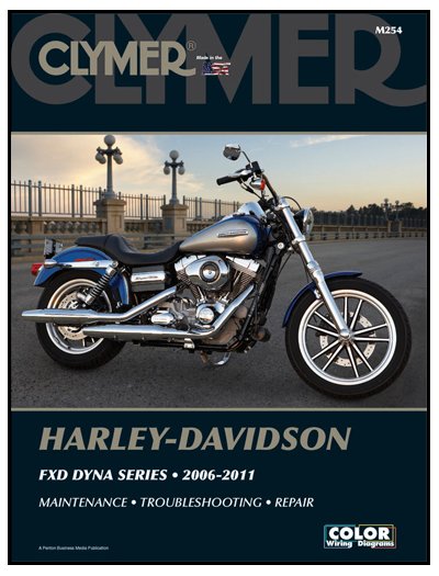 Repair Manual Clymer M254 Dyna Models 2006 / 2011 Detailed Service & Repair