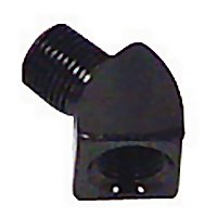 Oil Fitting 45 Deg Elbow Blkchrome Plated 1 / 8"Npt Male To Female See *N* Replaces HD 26338-68 Mfg #R70103B
