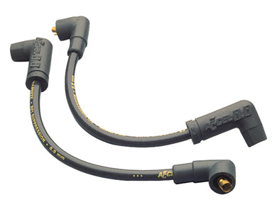Spark Plug Wires 8.8Mm Black FX 85 / 86 Softail 84 / 90 Dyna 91 / 98 Sportster L78 / 85 Suppression 172072K