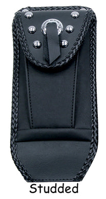 Tank Bib Pouch Studded Fits Sportster 2004 / Later 3.3 Gal Tank Mustang#93327