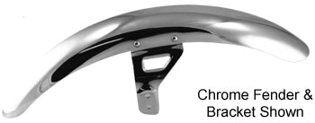 Front Fender All Chrome Fxdwg 06 / Later W / 49Mm Legs Rpls. HD# 60141-06