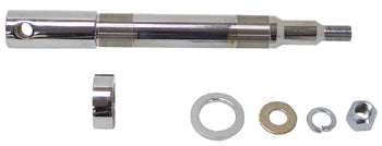 Front Axle W / Spacers & Nut Chrome Plated Fits Dyna Narrow Glide 04 / 05 OE Style For 1