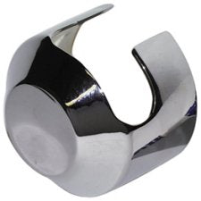 Starter Part Solenoid End Cvr Big Twin 4 Spd 65 / 86 Softails 84 / 88 Chrome Replaces HD 31353-85T
