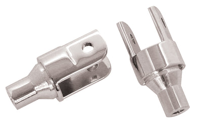 Footpeg Mount Pair Small Od Female 5 / 8