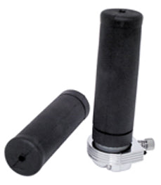 Throttle Control W / Grips & Chrome Plated Clamps Any Model W / Exterior Cables Dual Cable OE Style Grips