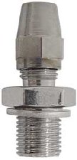 Pro Ii Sys Brake Fitting Strt Chrome Plated Uw #49510 Brake Hose 3 / 8-24 Male Thread Russell R4342C