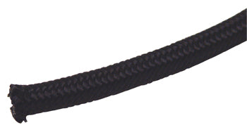 Oil Hose Black Fabric Braided -6 6 Feet Long X 11 / 32