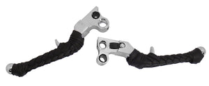 Black Braided Levers / No Fringe Fits All 1982 / 1995 Models Trigger Style Levers 001-B / Nf
