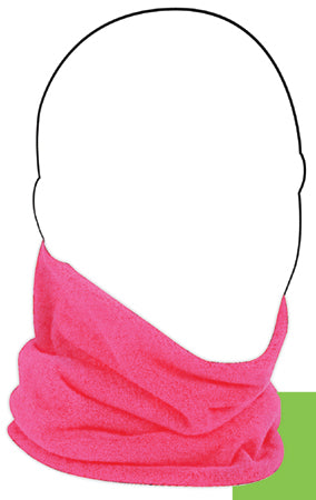 Neck Warmer Hot Pink / High- Vis Lime Reversible Zanheadgear Wfmfn002Hv