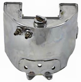 Stock Style Oil Tank Big Twin 1958 / 1964 Chrome Plated