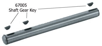Key Woodruff Style See Oem # Or *N* For Usage Replaces HD 26348-15