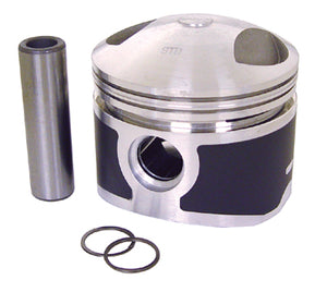 Piston 8:1 +.040 Moly Coated Big Twin Shov 1340Cc W / Pin & Locks 3 1 / 2 +.040