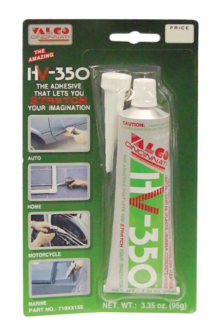 Hv-350 Flexible Adhesive Clear High Elasticity 3.35Ounce Tube Includes Nozzle MFG#710155