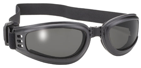 Nomad Folding Goggle Black Frame With Smoke Lens MFG#4520