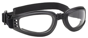 Nomad Folding Goggle Black Frame With Clear Lens MFG#4525