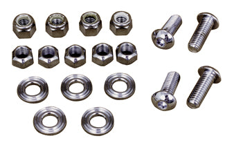 Transmission Part Mounting Plate Hardware Softail 86 / 99 Chrome Plated Button Head Bolts W / Lock Nuts Mfg 9866-18