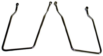 Saddlebag Support Set W / Hardware Permanent Big Twin 4 Spd 58186 (Except St) Replaces HD 90584-85 Cp