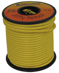 Electrical Wire Yellow 18 Gauge Stranded Copper W / Pvc Jacket 45' Roll MFG#118J-40