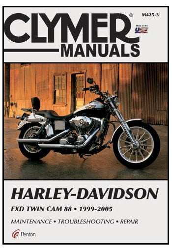 Repair Manual Clymer M425-3 Tc Dyna Models 1999 / 2005 Detailed Service & Repair