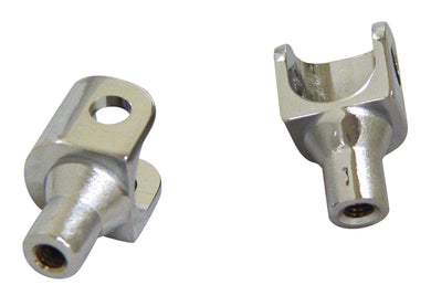 Footpeg Mount Pair Large Od Female Chrome Plated