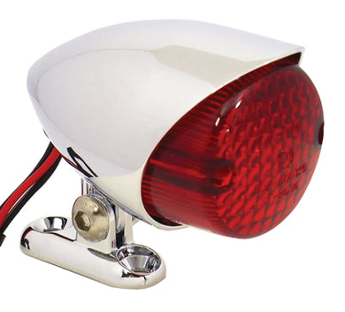 Bullet Style Taillight Chrome Plated 2.2
