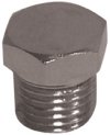 Oil Drain Plug Chromed Brass Male 1 / 4