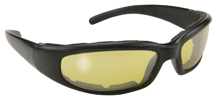 Rally Black Frame Eyeware With Yellow Silver Mirror Lens MFG#43022