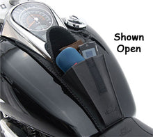 Load image into Gallery viewer, Tank Bib Pouch Studded Fits Softail Flstb 08 / Later Flstc 2009 / Later Mustang#93349