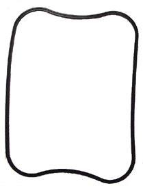 Upper Rocker Cover Gasket Sportster Evo 1986 / 90..Molded Rubber Replaces HD 17354-86A MFG#C9010