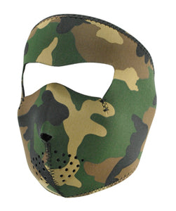 Neoprene Face Mask Camo Full Face Zanheadgear Wnfm118