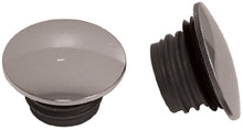 Load image into Gallery viewer, Gas Cap Domed 1 / 8&quot;Tk Knurled All Models 1982 / Later Vented Only Chrome Aluminum