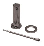 Clevis Pin W / Washer-Cotter Pin See Oem # 42269-30T Also *N* .245"O.D X 13 / 16"Long Cadmium