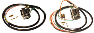Handlebar Switch Wiring Kit All Models 82 / 95 (Except W / Radio) 48"Lg Wire W / Chrome Plated Switches