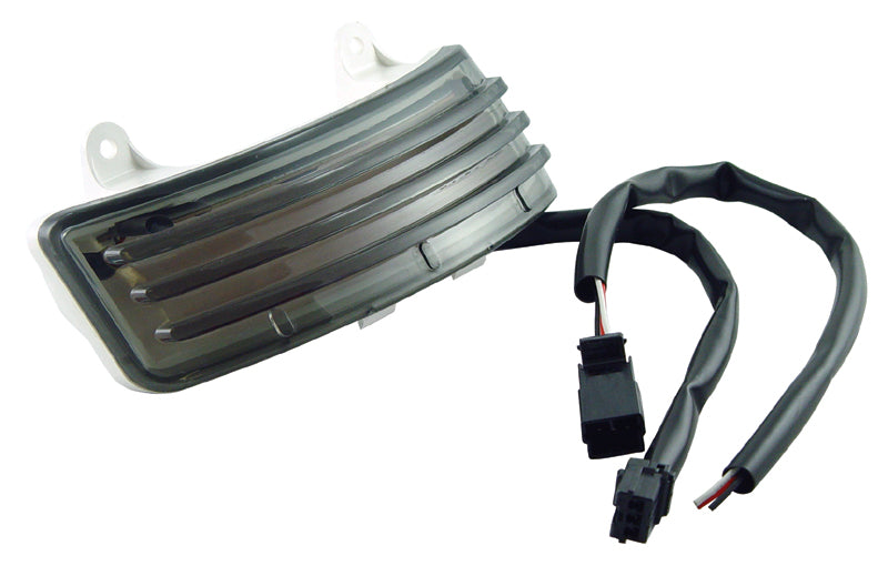 Tri-Bar Red Led Light W / Clear Lens 06 / Later FLHx Also Fits 99 / Later FLHr / FLT If #22980 Used