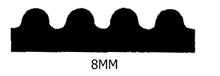 Load image into Gallery viewer, Drive Belt Primary 8Mm 144T Big Twin 37 / L 3&quot;Wide Belt 144T Open Primary......Mfg 37144-3