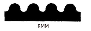 Drive Belt Primary 8Mm 144T Big Twin 37 / L 3"Wide Belt 144T Open Primary......Mfg 37144-3