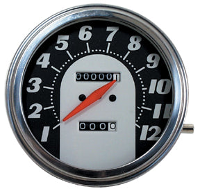 Speedometer Fat Bob 2:1 16Mm FL 47 / 67 FL FX Fxr XL 81 / 84 Tombstone Face