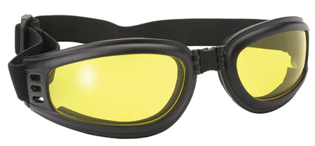 Nomad Folding Goggle Black Frame With Yellow Lens MFG#45212