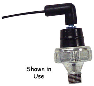Electrical Terminal W / Wire Fits 3 / 16"Threaded Male Stud 90 Deg Push On 24"Lg Black Wire