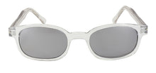 Load image into Gallery viewer, KD Sunglass Chill Clear Frame / Grey Mirror Lens Pcsun# 2200