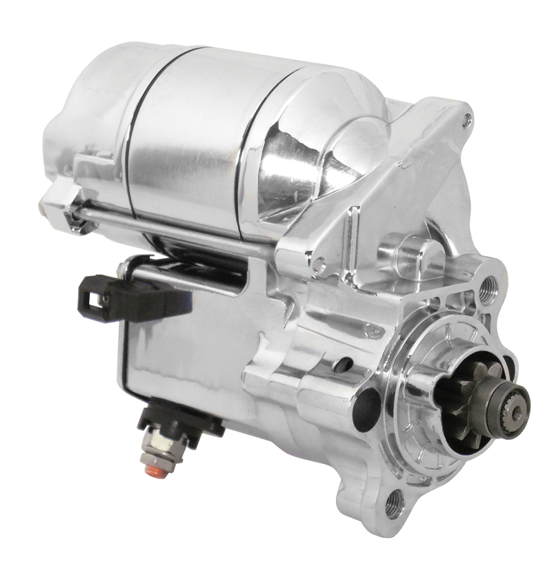 High Torque Starter Motor Sportster 1981 / Later* 1.4 Kw Chrome Finish