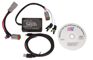 Twin Scan 4 Diagnostic Tool FLT 14 / Later Softail 11 / 18 Dyna 12 / 17 Can Data Bus 6 Pin Connector