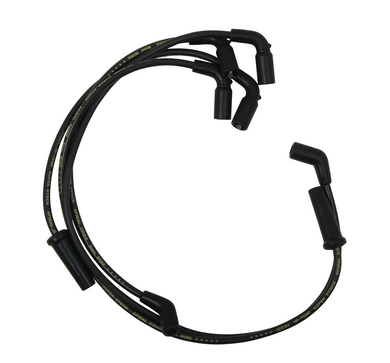 Spark Plug Wires Accel Stainless Steel 8Mm M8 Touring Models 2017 / 18 Stainless Conductor Black