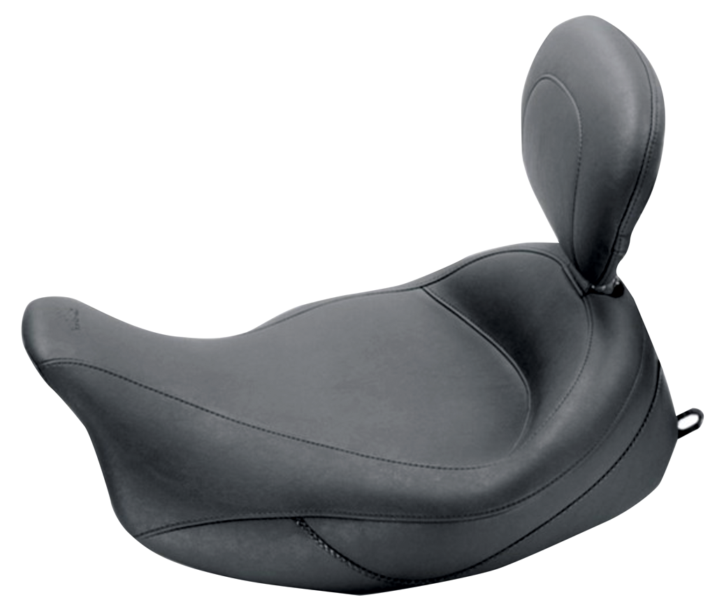 Mustang Tour Seat W / Backrest Fits FL Touring Model 08 / Later Width 17