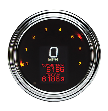 Digital Gauge Kit Mlx Series Fits Softail 2011 / Later Dyna 2012 / Later Road King 2014 / Later W 4-1 / 2