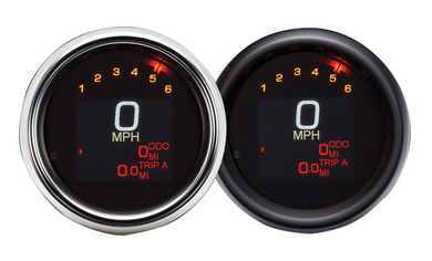 Digital Gauge Kit Mlx Series Fits Pre 2003 XL & Dyna 3-3 / 8