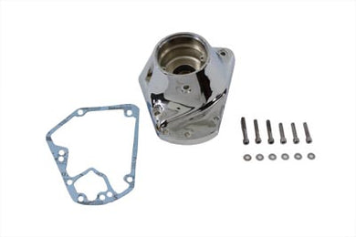 Chrome Nose Cone Cam Cover 1973 / 1984 FL 1976 / 1984 FX 1979 / 1992 FLT 1979 / 1992 FLT 1982 / 1992 FXR 1982 / 1992 FXR 1984 / 1992 FXST 1986 / 1992 FLST 1991 / 1992 FXD