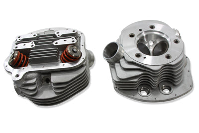 Panhead Cylinder Head Set with Valves 1955 / 1962 FL
