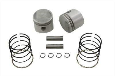 74 Overhead Valve Piston Set .030 Oversize 1941 / 1977 FL 1971 / 1977 FX